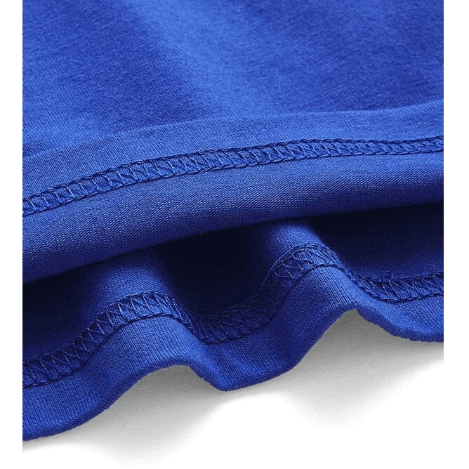 Solid Blue Polo Shirt